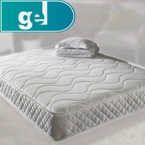 COIL SPRUNG MEMORY FOAM MATTRESS ANTI BED BUG STRESS FREE 3FT 4FT6 5FT ROLLED